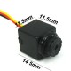 MD900D Covert Pinhole Spy Camera With 520 TV Lines 1/3 CMOS Sensor
